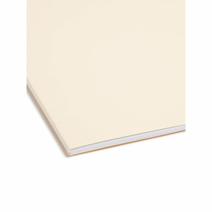 Smead Straight Tab Cut Legal Recycled Fastener Folder - 8 1/2" x 14" - 3/4" Expansion - 1 x 2K Fastener - 2" for Folder 