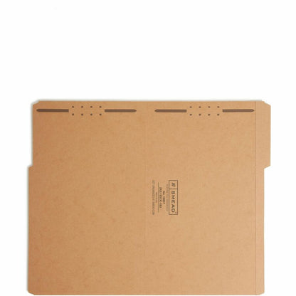 Smead 1/3 Tab Cut Legal Recycled Fastener Folder - 8 1/2" x 14" - 3/4" Expansion - 2 x 2K Fastener - 2" for Folder - Top