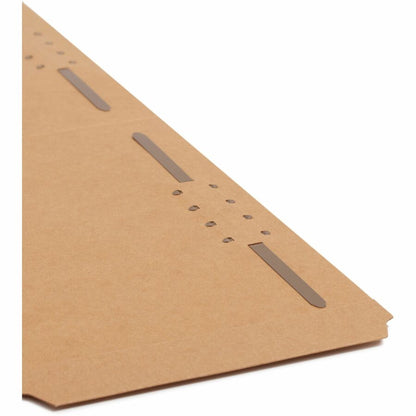 Smead 1/3 Tab Cut Legal Recycled Fastener Folder - 8 1/2" x 14" - 3/4" Expansion - 2 x 2K Fastener - 2" for Folder - Top