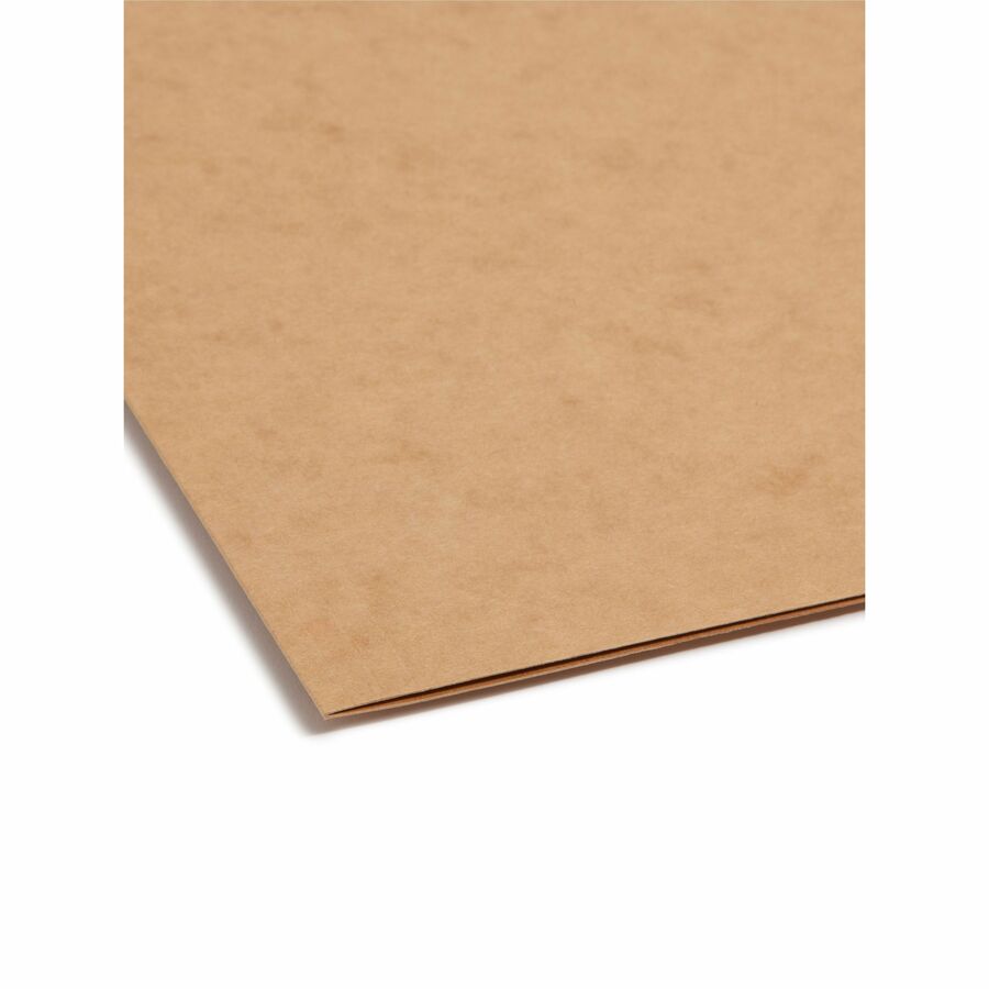 Smead 2/5 Tab Cut Legal Recycled Fastener Folder - 8 1/2" x 14" - 3/4" Expansion - 2 x 2K Fastener - 2" for Folder - Top
