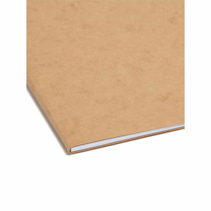 Smead 2/5 Tab Cut Legal Recycled Fastener Folder - 8 1/2" x 14" - 3/4" Expansion - 2 x 2K Fastener - 2" for Folder - Top