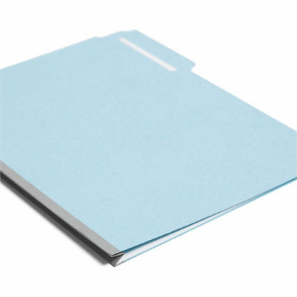 Smead Colored 1/3 Tab Cut Letter Recycled Top Tab File Folder - 8 1/2" x 11" - 1" Expansion - Top Tab Location - Assorte