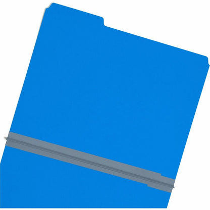 Smead Colored 1/3 Tab Cut Letter Recycled Top Tab File Folder - 8 1/2" x 11" - 1" Expansion - Top Tab Location - Assorte