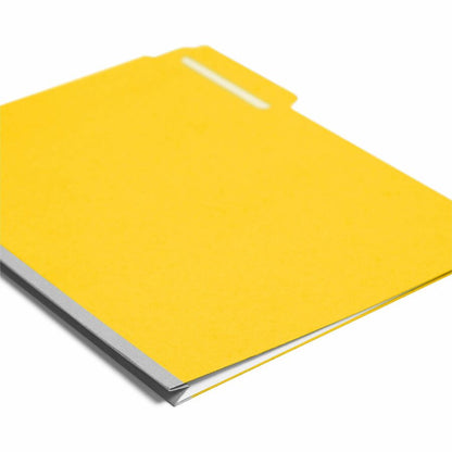 Smead Colored 1/3 Tab Cut Letter Recycled Top Tab File Folder - 8 1/2" x 11" - 1" Expansion - Top Tab Location - Assorte
