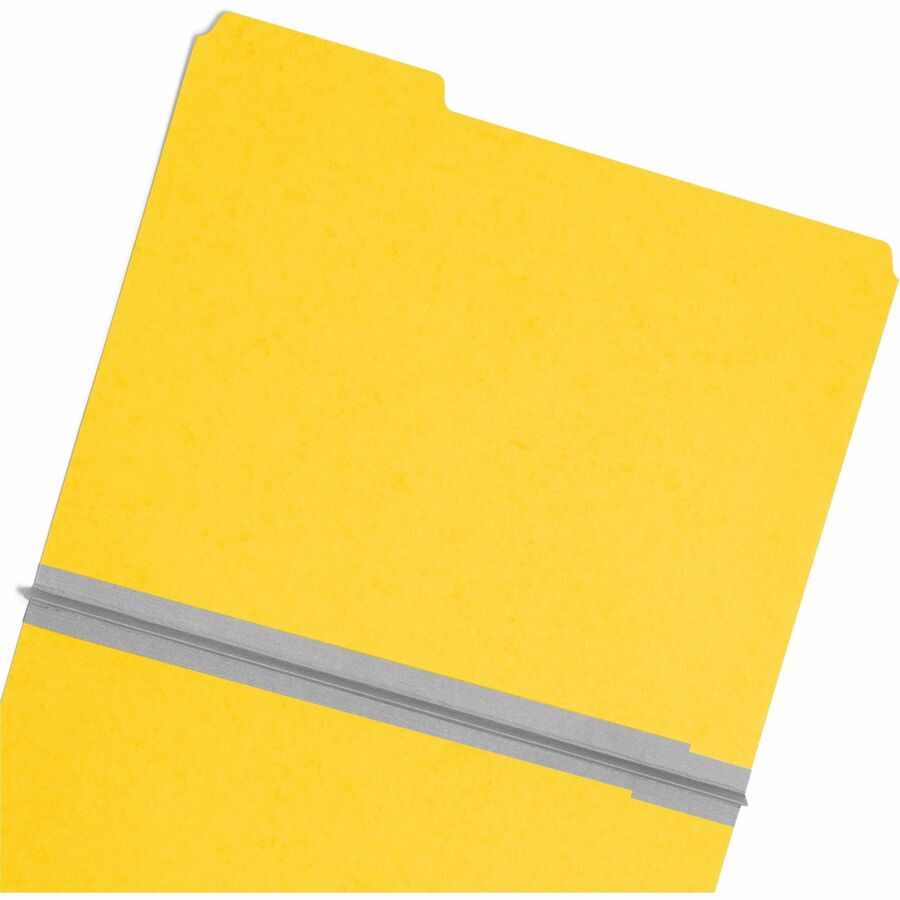 Smead Colored 1/3 Tab Cut Letter Recycled Top Tab File Folder - 8 1/2" x 11" - 1" Expansion - Top Tab Location - Assorte