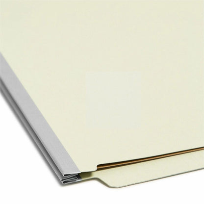 Smead Straight Tab Cut Letter Recycled Classification Folder - 8 1/2" x 11" - 2" Expansion - 2 x 2S Fastener - 2" for Fo