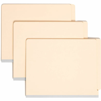 Smead Straight Tab Cut Letter Recycled Classification Folder - 8 1/2" x 11" - 2" Expansion - 2 x 2B Fastener - 2" for Fo