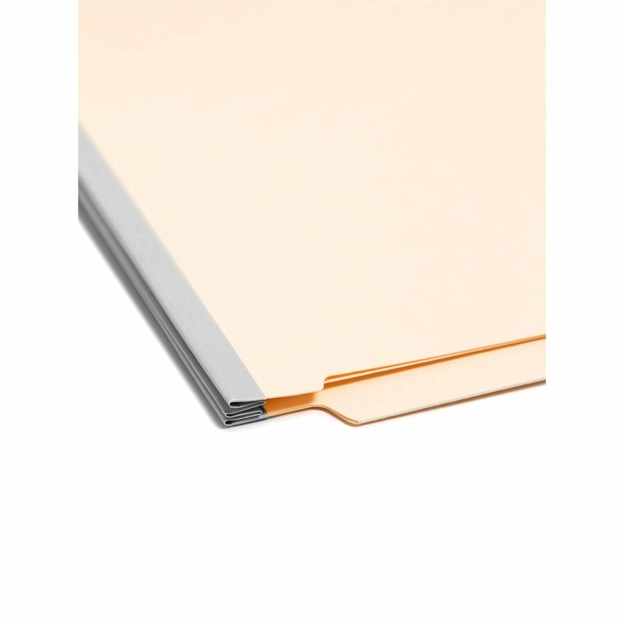 Smead Straight Tab Cut Letter Recycled Classification Folder - 8 1/2" x 11" - 2" Expansion - 2 x 2B Fastener - 2" for Fo