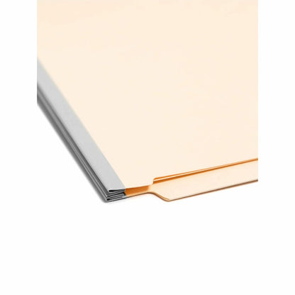 Smead Straight Tab Cut Letter Recycled Classification Folder - 8 1/2" x 11" - 2" Expansion - 2 x 2B Fastener - 2" for Fo
