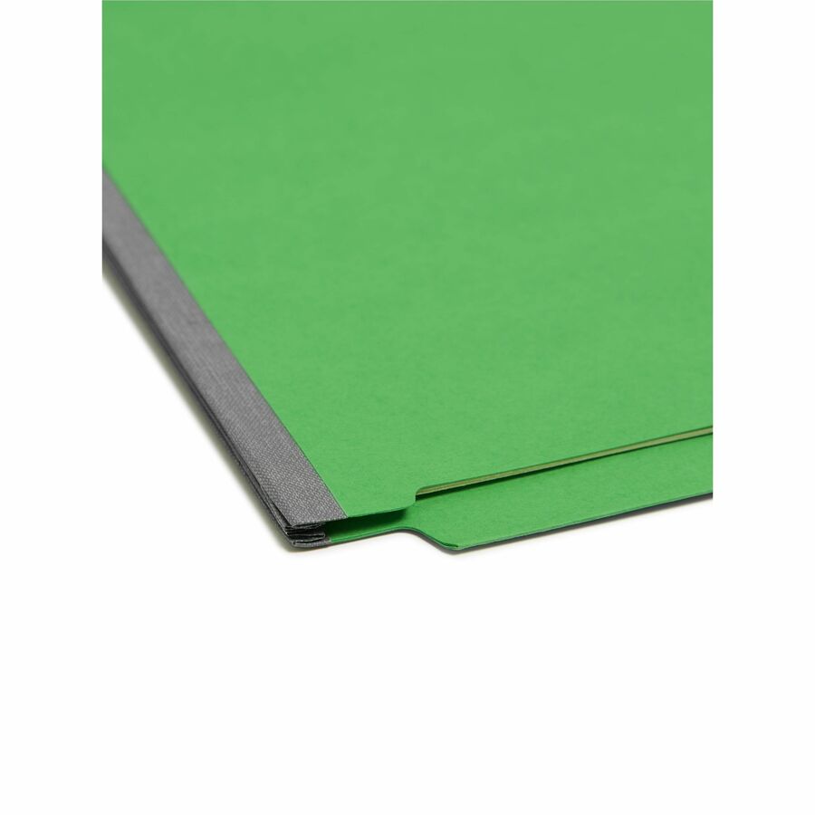 Smead Straight Tab Cut Letter Recycled Classification Folder - 8 1/2" x 11" - 2" Expansion - 2 x 2B Fastener - 2" for Fo