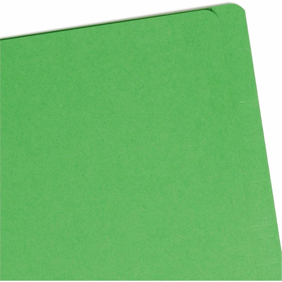Smead Straight Tab Cut Letter Recycled Classification Folder - 8 1/2" x 11" - 2" Expansion - 2 x 2B Fastener - 2" for Fo