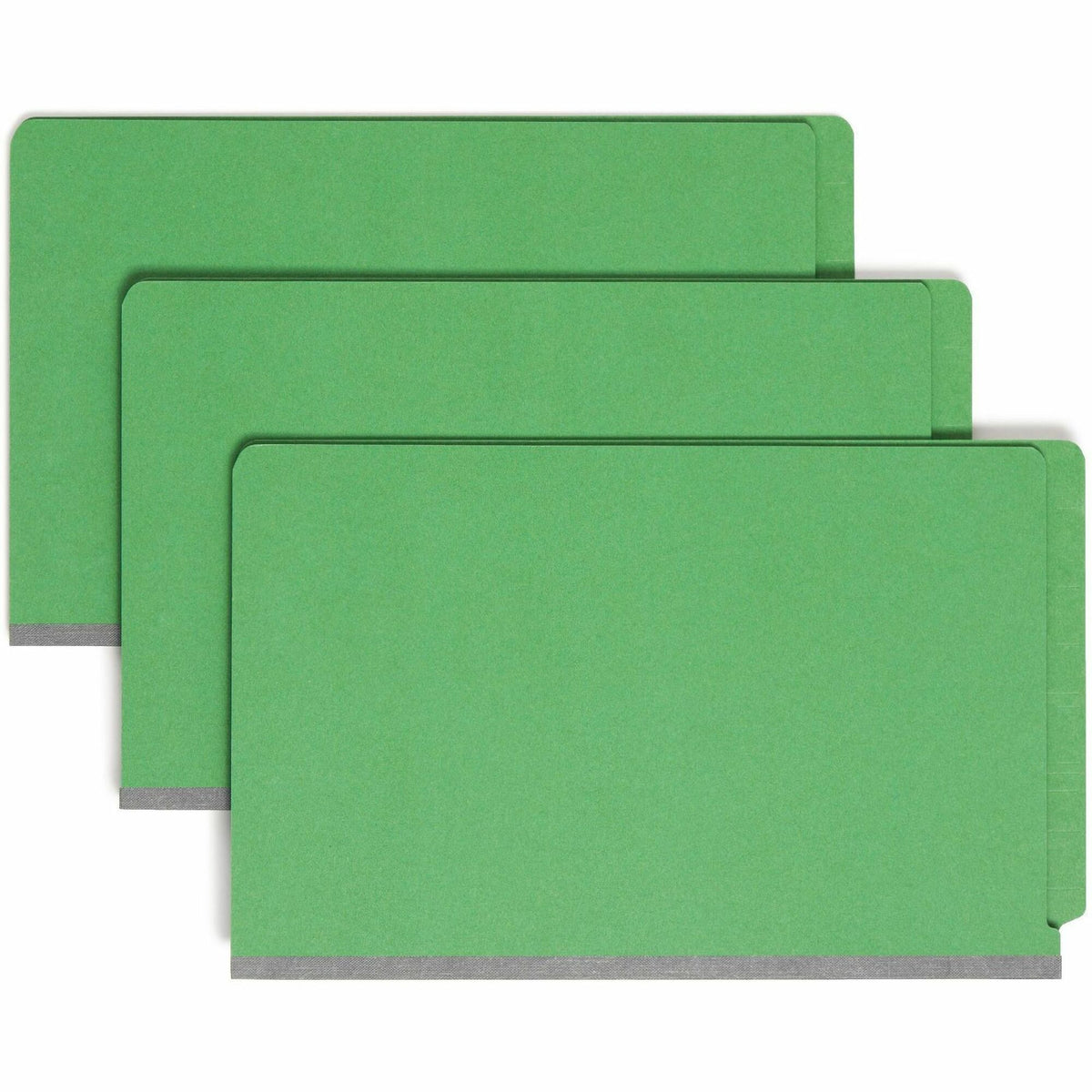 Smead Straight Tab Cut Legal Recycled Classification Folder - 8 1/2" x 14" - 2" Expansion - 2 x 2S Fastener - 2" for Fol