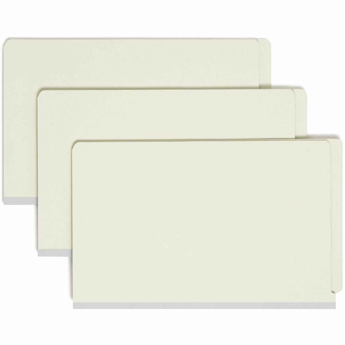 Smead Straight Tab Cut Legal Recycled Classification Folder - 8 1/2" x 14" - 2" Expansion - 2 x 2S Fastener - 2" for Fol