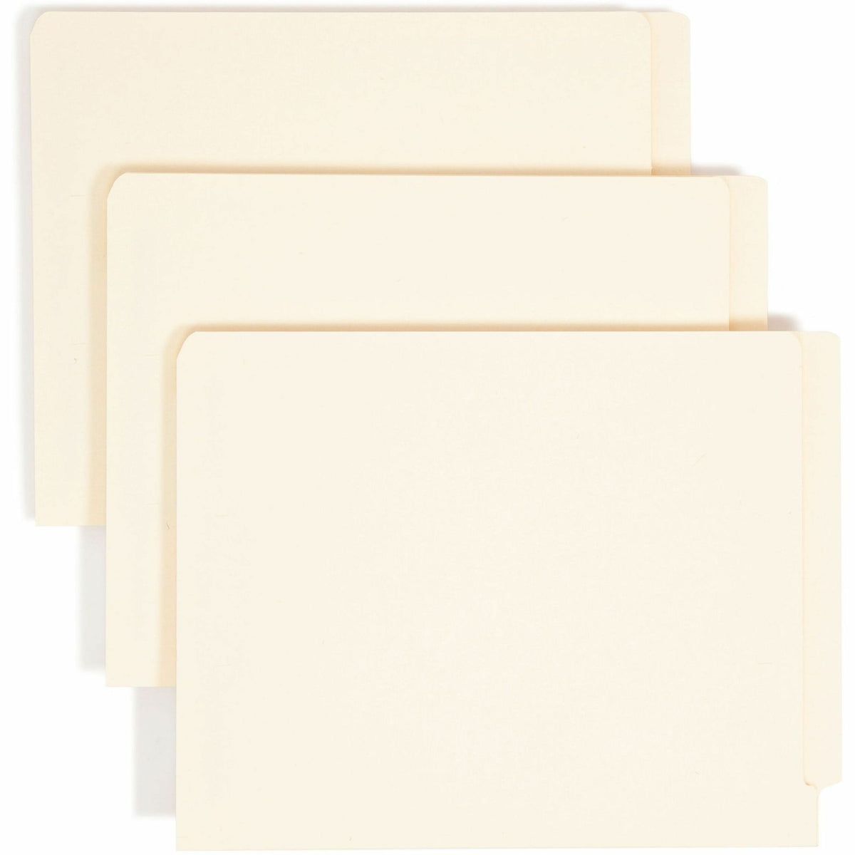 Smead Straight Tab Cut Letter Recycled Fastener Folder - 8 1/2" x 11" - 3/4" Expansion - 2 x 2B Fastener - 2" for Folder