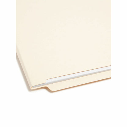 Smead Straight Tab Cut Letter Recycled Fastener Folder - 8 1/2" x 11" - 3/4" Expansion - 2 x 2B Fastener - 2" for Folder