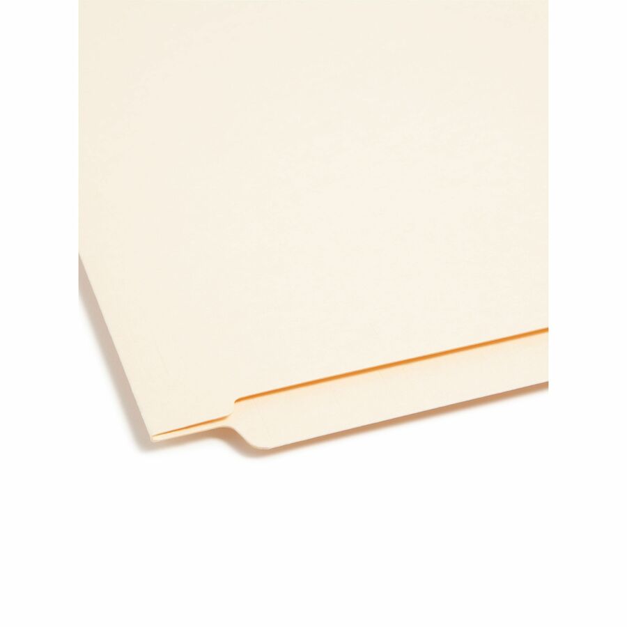 Smead Straight Tab Cut Letter Recycled Fastener Folder - 8 1/2" x 11" - 3/4" Expansion - 2 x 2B Fastener - 2" for Folder