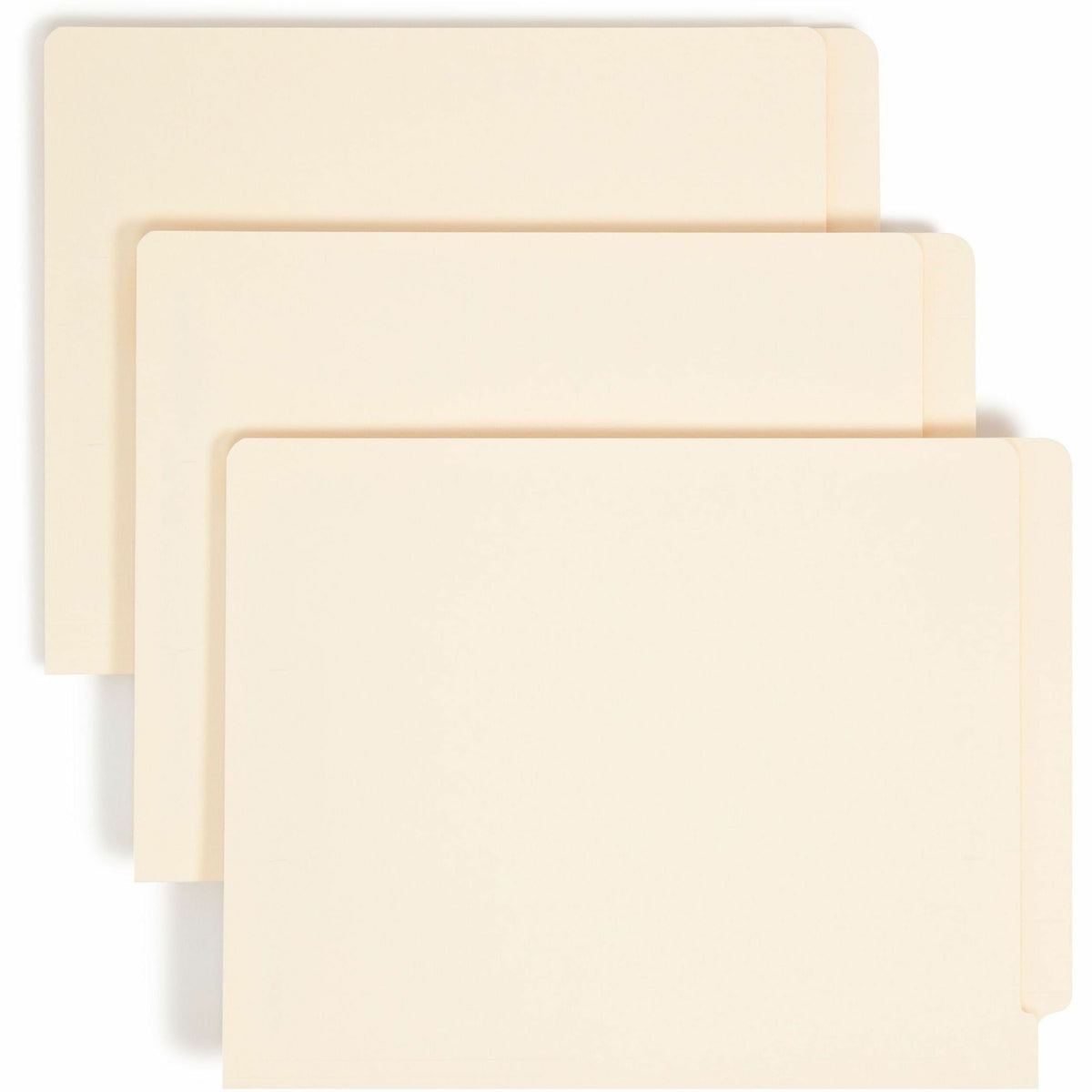Smead Straight Tab Cut Letter Recycled Fastener Folder - 8 1/2" x 11" - 3/4" Expansion - 2 x 2B Fastener - 2" for Folder