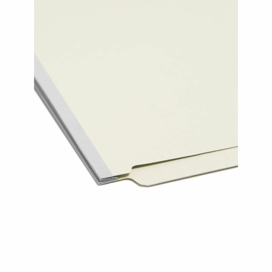 Smead Letter Recycled Fastener Folder - 8 1/2" x 11" - 2" Expansion - 2 x 2S Fastener - 2" for Folder - End Tab Location
