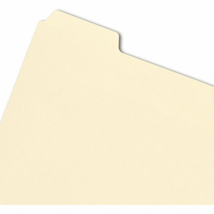 Smead 1/5 Tab Cut Letter Folder Divider with Fastener - Assorted Tab(s) - 10% - 50 / Pack