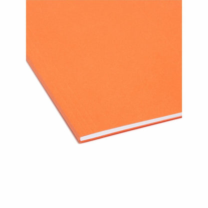 Smead Colored 1/5 Tab Cut Letter Recycled Hanging Folder - 8 1/2" x 11" - Top Tab Location - Assorted Tab Position - 11 