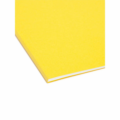 Smead Colored 1/5 Tab Cut Letter Recycled Hanging Folder - 8 1/2" x 11" - Top Tab Location - Assorted Tab Position - 11 