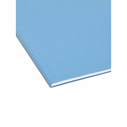 Smead 1/5 Tab Cut Legal Recycled Hanging Folder - 8 1/2" x 14" - Top Tab Location - Assorted Tab Position - 11 pt. - Vin