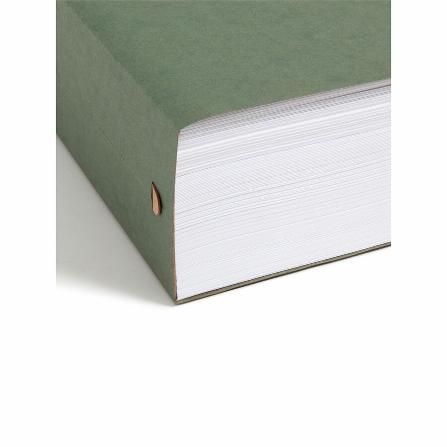 Smead Letter Recycled Hanging Folder - 8 1/2" x 11" - 3" Expansion - 11 pt. - Pressboard - Standard Green - Reinforced B