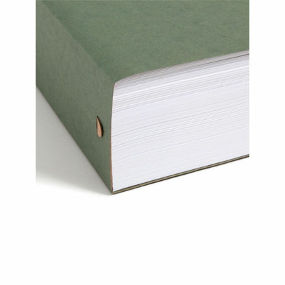 Smead Letter Recycled Hanging Folder - 8 1/2" x 11" - 3" Expansion - 11 pt. - Pressboard - Standard Green - Reinforced B