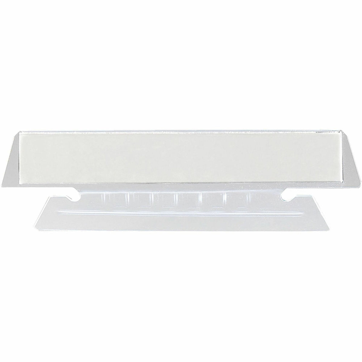 Smead Hanging Folder Tabs - Clear Poly Tab(s) - PVC-free, Archival-safe, Smudge Resistant - 25 / Pack
