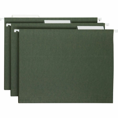 Smead Hanging Folder Tabs - Clear Poly Tab(s) - PVC-free, Archival-safe, Smudge Resistant - 25 / Pack