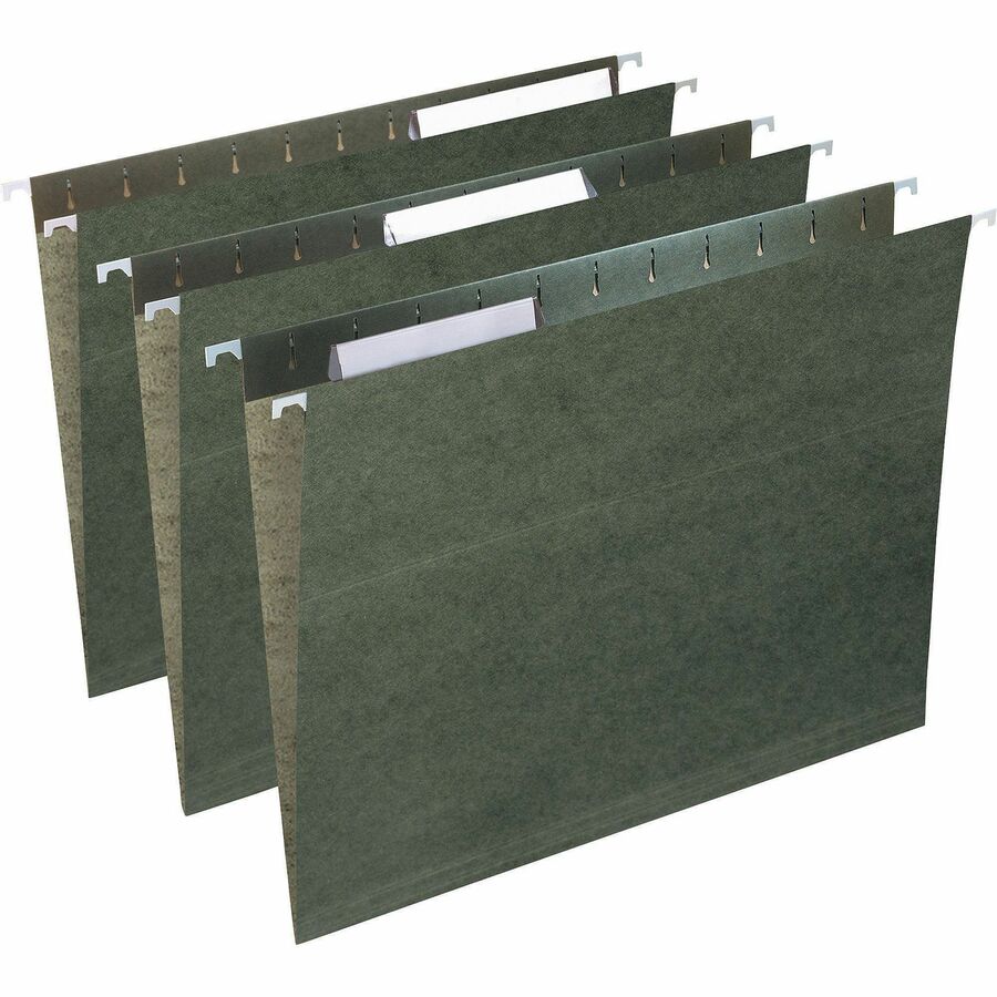 Smead Hanging Folder Tabs - Clear Poly Tab(s) - PVC-free, Archival-safe, Smudge Resistant - 25 / Pack