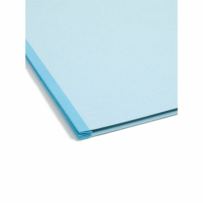 Smead 2/5 Tab Cut Letter Recycled Hanging Folder - 8 1/2" x 11" - 2" Expansion - 2 x 2S Fastener - 1" for Folder - Top T