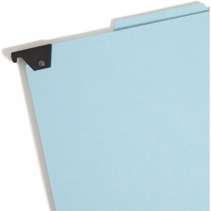 Smead 2/5 Tab Cut Letter Recycled Hanging Folder - 8 1/2" x 11" - 2" Expansion - 2 x 2S Fastener - 2" for Folder - Top T