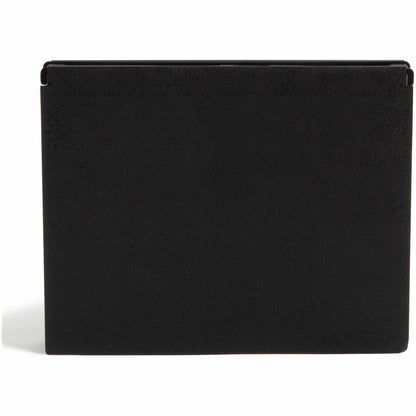 Smead Letter Expanding File - 8 1/2" x 11" - 7/8" Expansion - 13 Pocket - 12 Divider - Polypropylene - Black - 1 Each