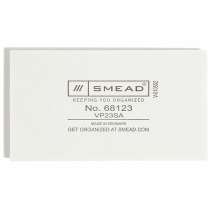 Smead Self-Adhesive Pockets - 3" Length - Clear - Poly - 100 / Box