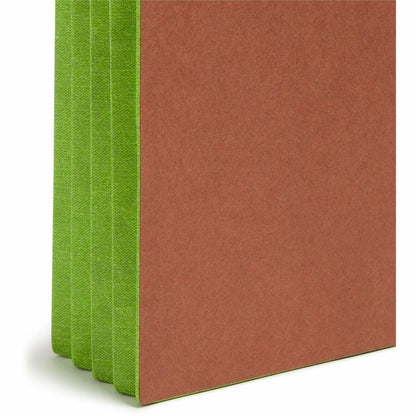 Smead TUFF Pocket Straight Tab Cut Letter Recycled File Pocket - 8 1/2" x 11" - 3 1/2" Expansion - 1 Pocket - Top Tab Lo