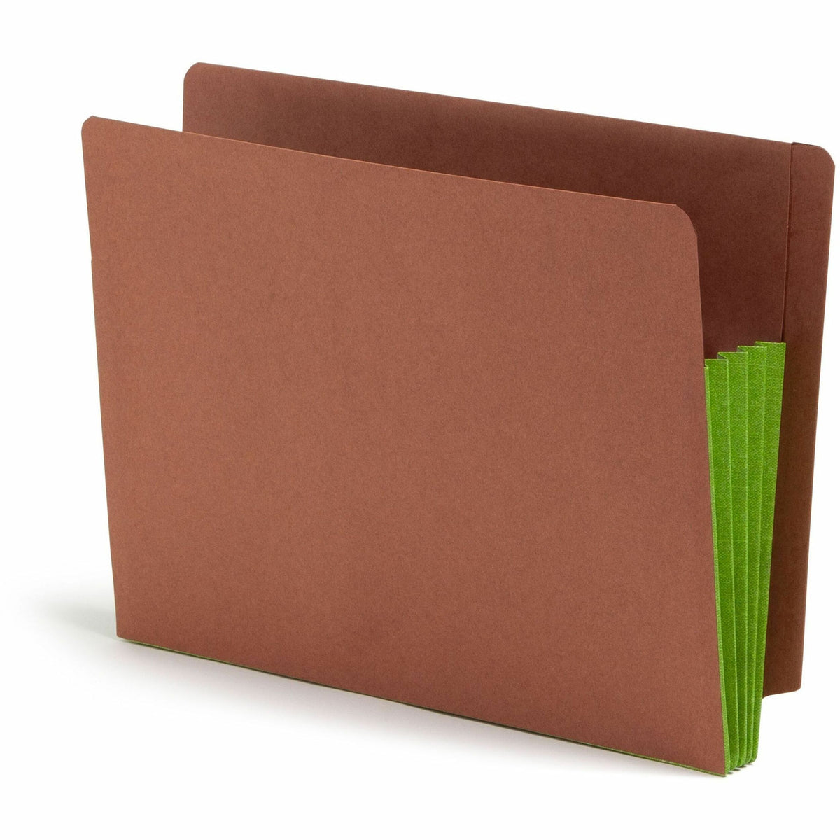 Smead TUFF Pocket Straight Tab Cut Letter Recycled File Pocket - 8 1/2" x 11" - 3 1/2" Expansion - 1 Pocket - Top Tab Lo