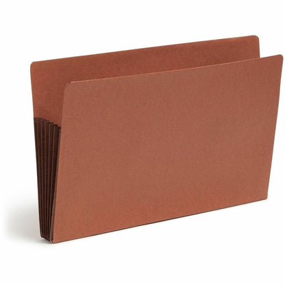 Smead Straight Tab Cut Legal Recycled File Pocket - 8 1/2" x 14" - 5 1/4" Expansion - End Tab Location - 12.5 pt. - 2 Pl