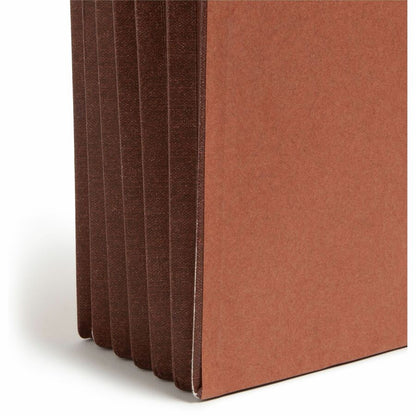 Smead Straight Tab Cut Legal Recycled File Pocket - 8 1/2" x 14" - 5 1/4" Expansion - End Tab Location - 12.5 pt. - 2 Pl