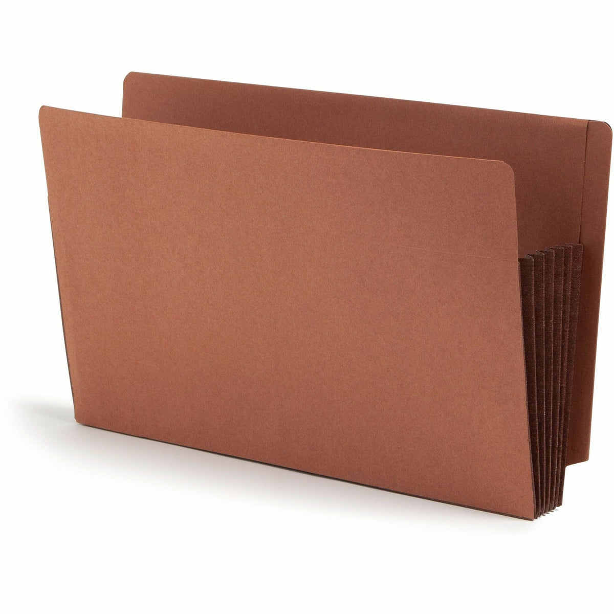 Smead Straight Tab Cut Legal Recycled File Pocket - 8 1/2" x 14" - 5 1/4" Expansion - End Tab Location - 12.5 pt. - 2 Pl