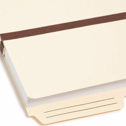 Smead TUFF Pocket 2/5 Tab Cut Letter Recycled File Pocket - 8 1/2" x 11" - 1" Expansion - Top Tab Location - Right Tab P
