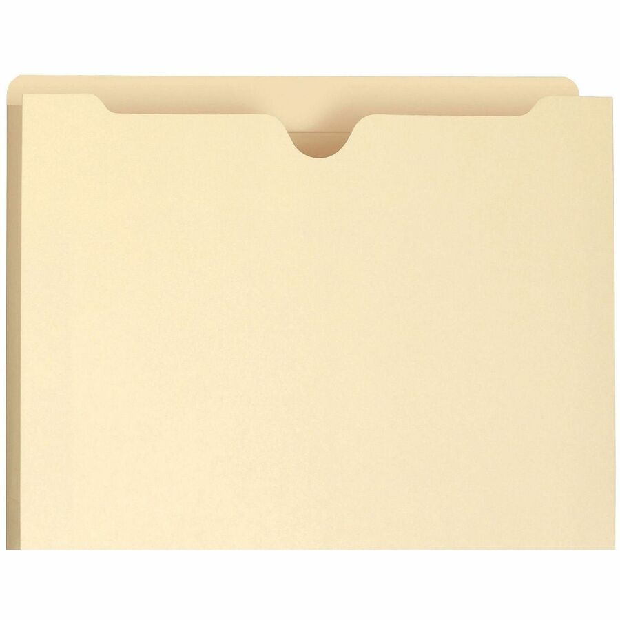 Smead Legal Recycled File Jacket - 8 1/2" x 14" - 2" Expansion - 11 pt. - 1 Plys - Manila Paper - Manila - Slip Resistan