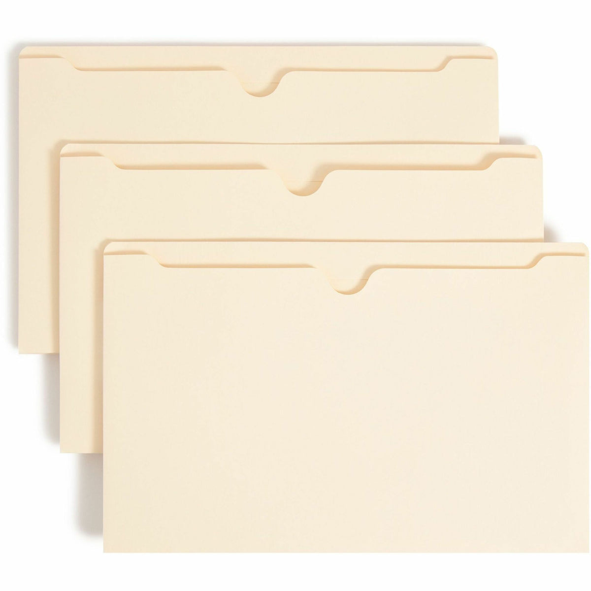 Smead Legal Recycled File Jacket - 8 1/2" x 14" - 2" Expansion - 11 pt. - 2 Plys - Manila - Reinforced, Slip Resistant -