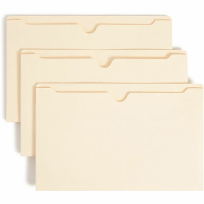 Smead Legal Recycled File Jacket - 8 1/2" x 14" - 2" Expansion - 11 pt. - 2 Plys - Manila - Reinforced, Slip Resistant -