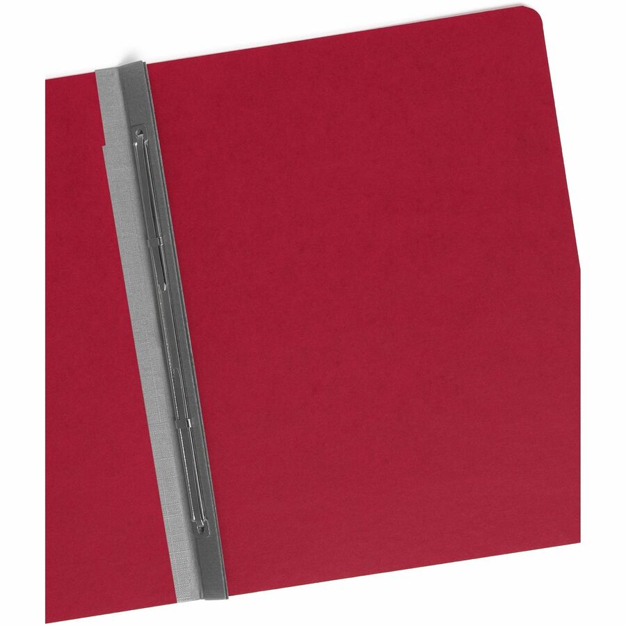 Smead Premium Pressboard Letter Recycled Fastener Folder - 8 1/2" x 11" - 3" Expansion - 1 Fastener - 3" for Folder - 25