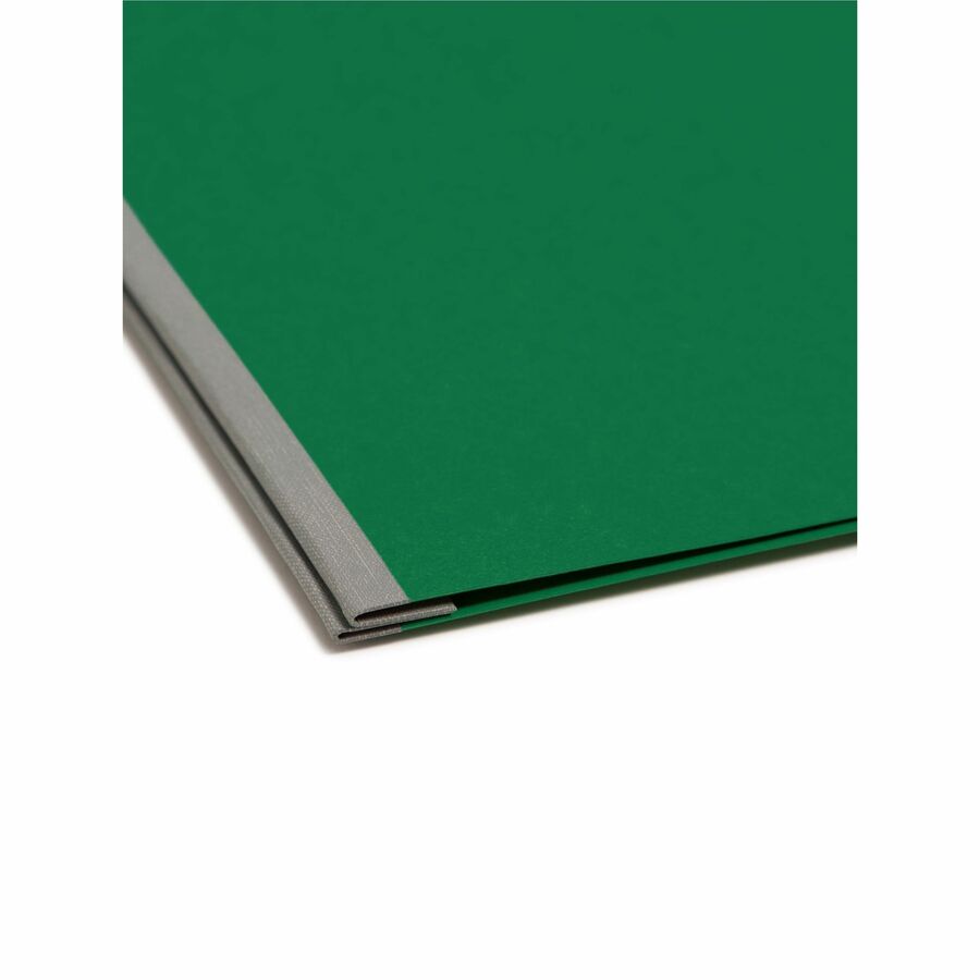 Smead Premium Pressboard Letter Recycled Fastener Folder - 8 1/2" x 11" - 600 Sheets Capacity - 3" Expansion - 1 Fastene