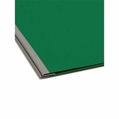Smead Premium Pressboard Letter Recycled Fastener Folder - 8 1/2" x 11" - 600 Sheets Capacity - 3" Expansion - 1 Fastene
