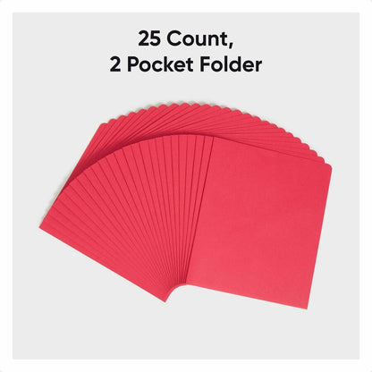 Smead Letter Recycled Pocket Folder - 8 1/2" x 11" - 100 Sheets Capacity - Folder - 2 Pocket - 11 pt. - Leatherette - Re