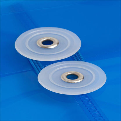 Smead Ultracolor Letter File Pocket - 8 1/2" x 11" - 200 Sheets Capacity - 1 1/4" Expansion - Polypropylene - Blue - 5 /