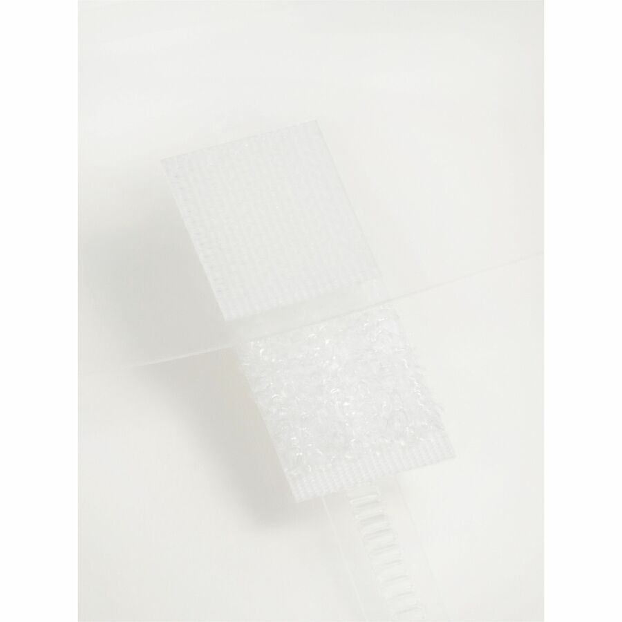 Smead Letter Filing Envelope - 8 1/2" x 11" - 1 1/4" Expansion - Polypropylene - Clear - 5 / Pack